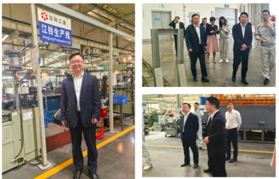 商會(huì)副秘書(shū)長(zhǎng)朱仲升走訪(fǎng)青島征和工業(yè)與青島德盛 共促技術(shù)交流合作